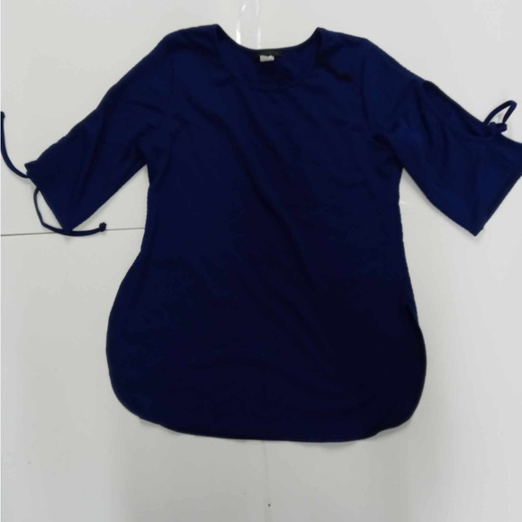 American City Wear Blue Top Size 2X - Picture 2 of 4